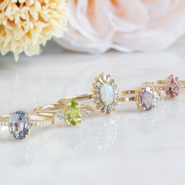 Design Your Own Custom | Gemstone Engagement Ring