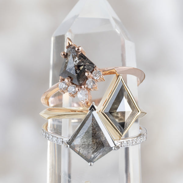 Design Your Own Custom | Kite-Shaped Diamond Engagement Ring