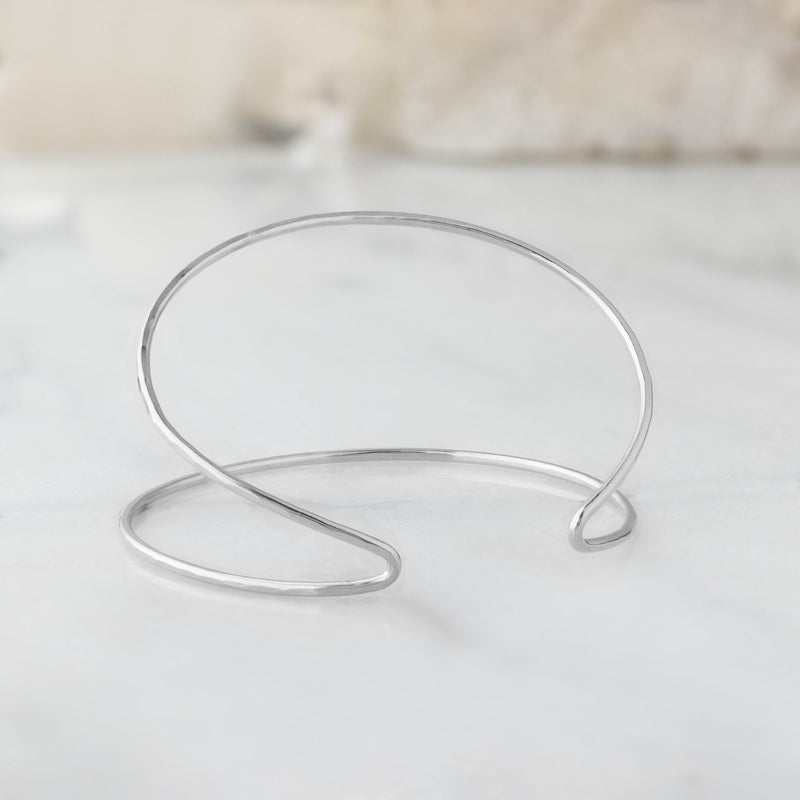 The Arrow Cuff Bracelet | Sterling Silver