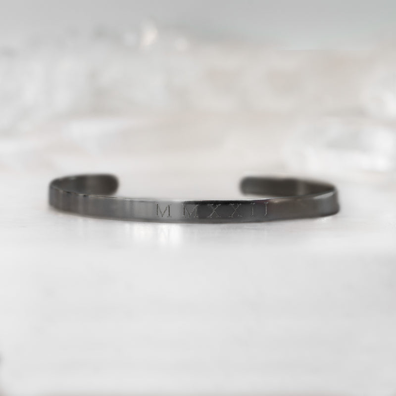 Custom Men's Cuff Bracelet | Sterling Silver