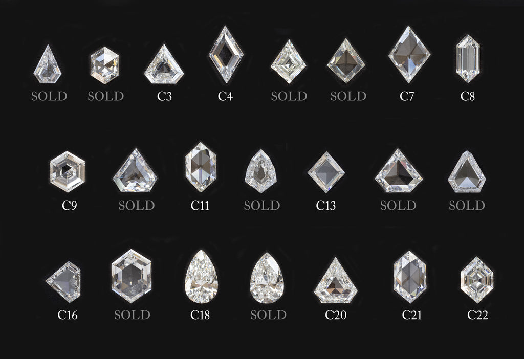 Design Your Own Custom Natural White Diamond Engagement Ring