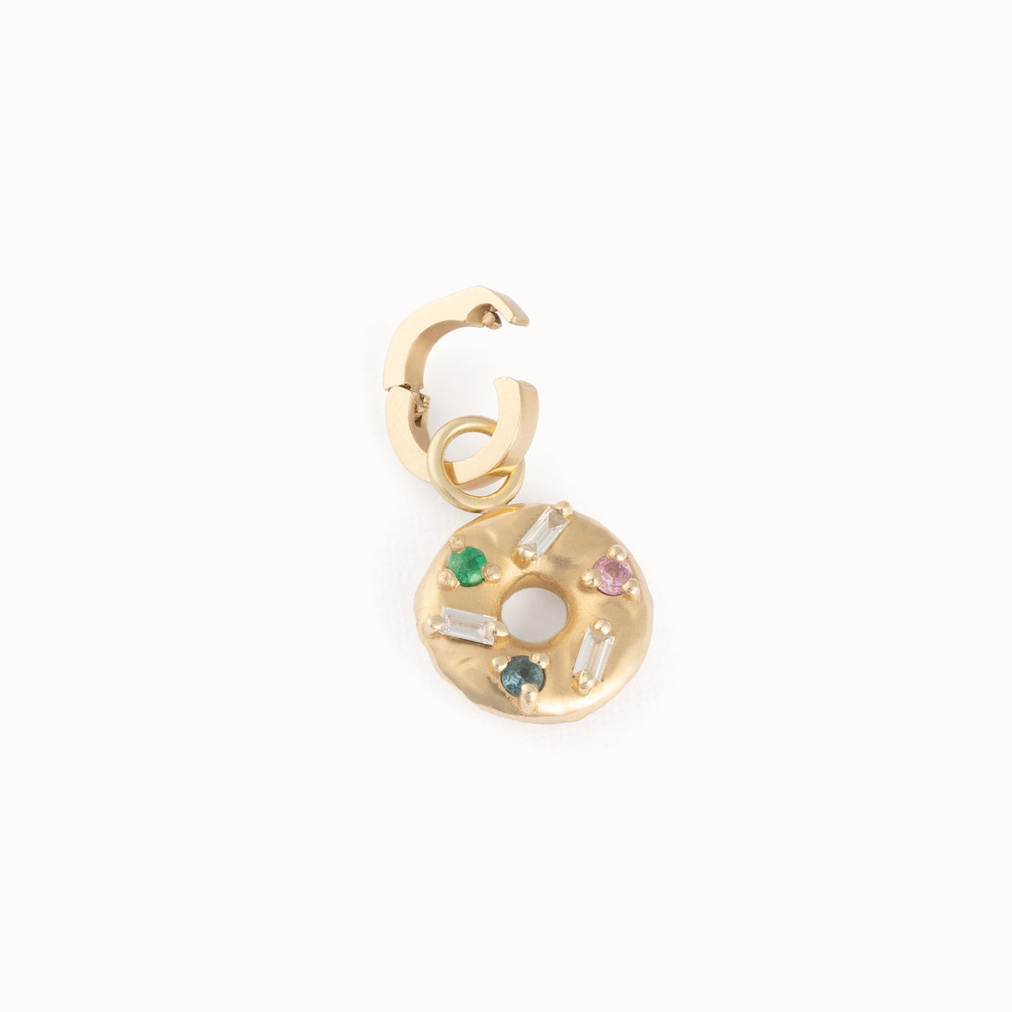 The Donut Charm | 10K Yellow Gold