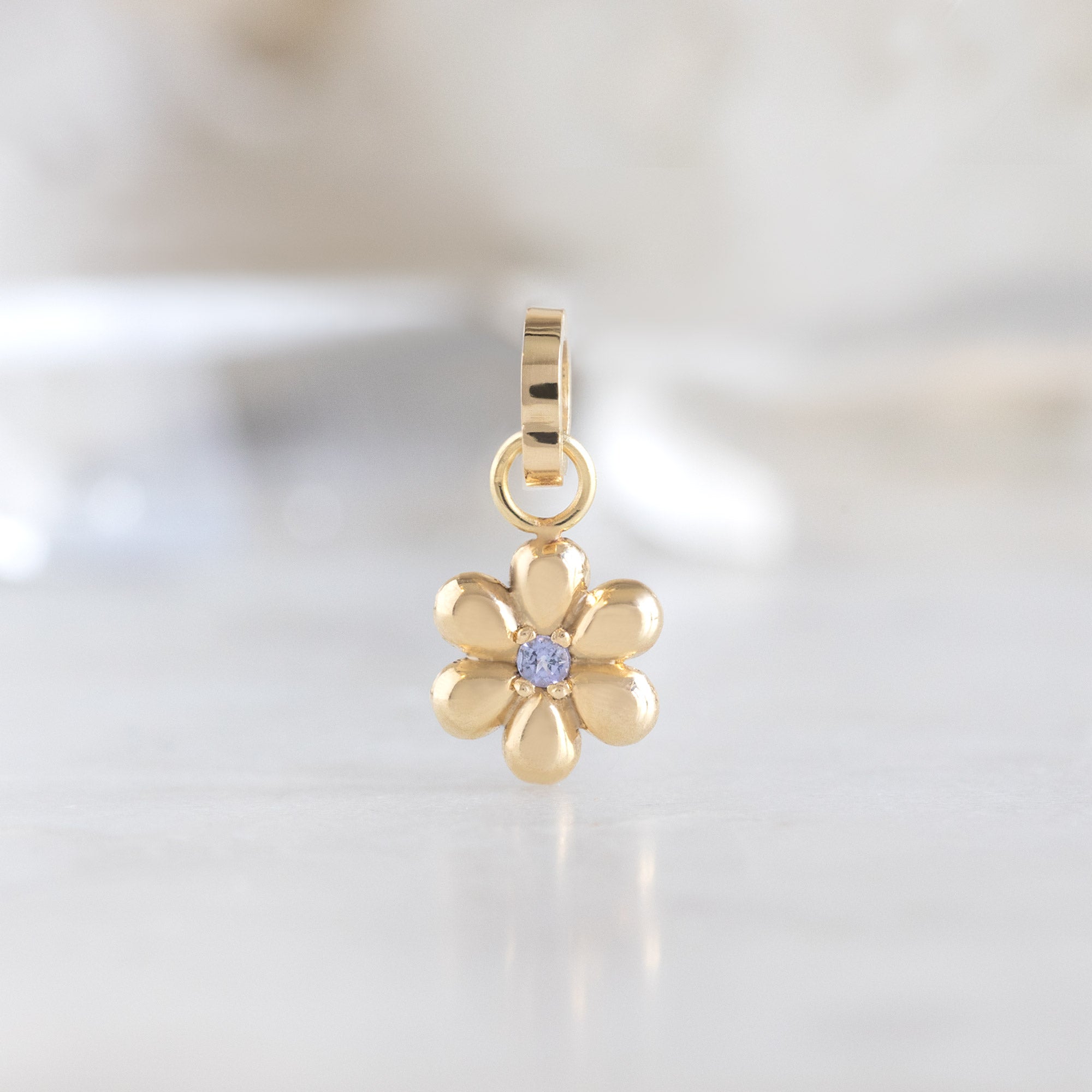 The Flower Power Charm | 10K Yellow Gold