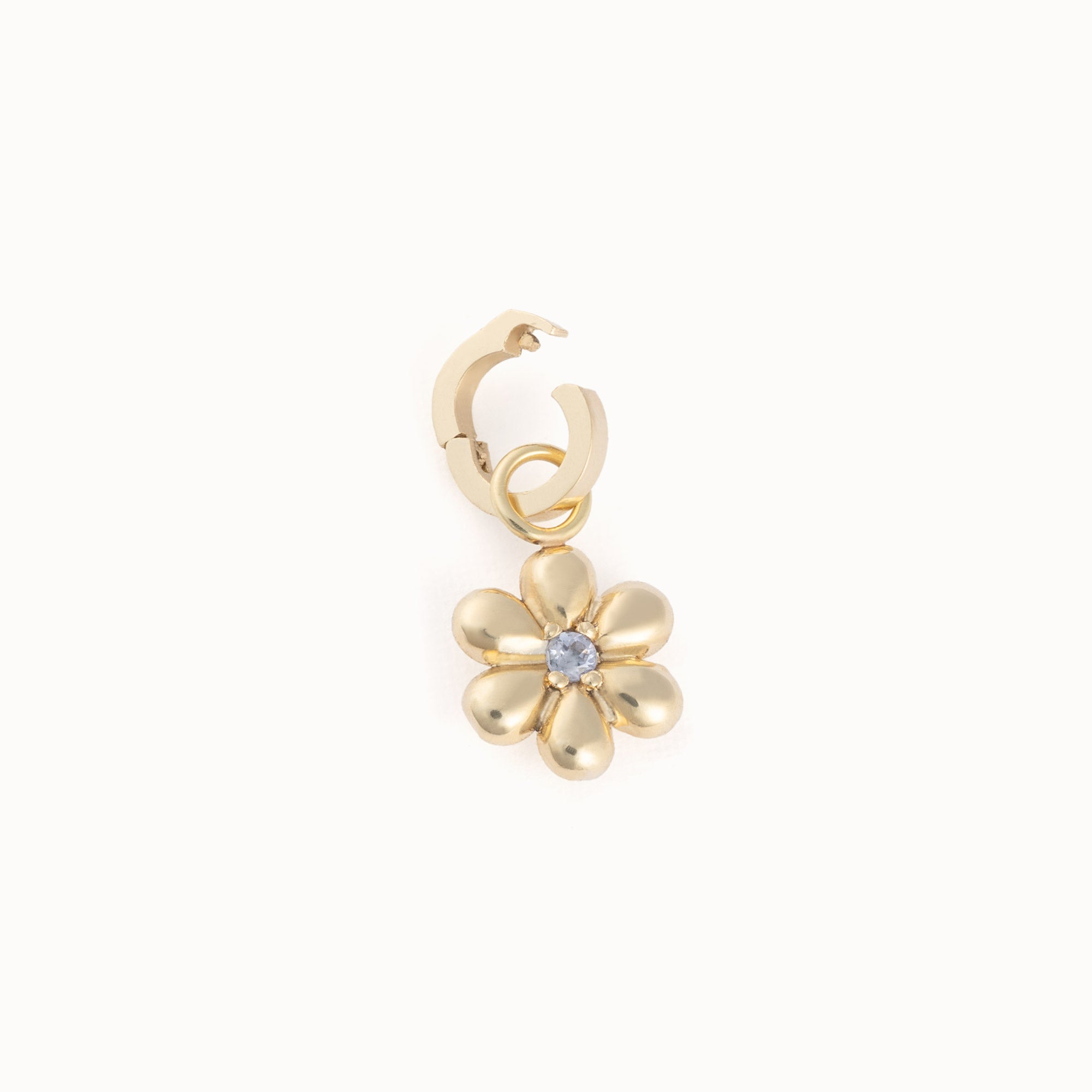 The Flower Power Charm | 10K Yellow Gold