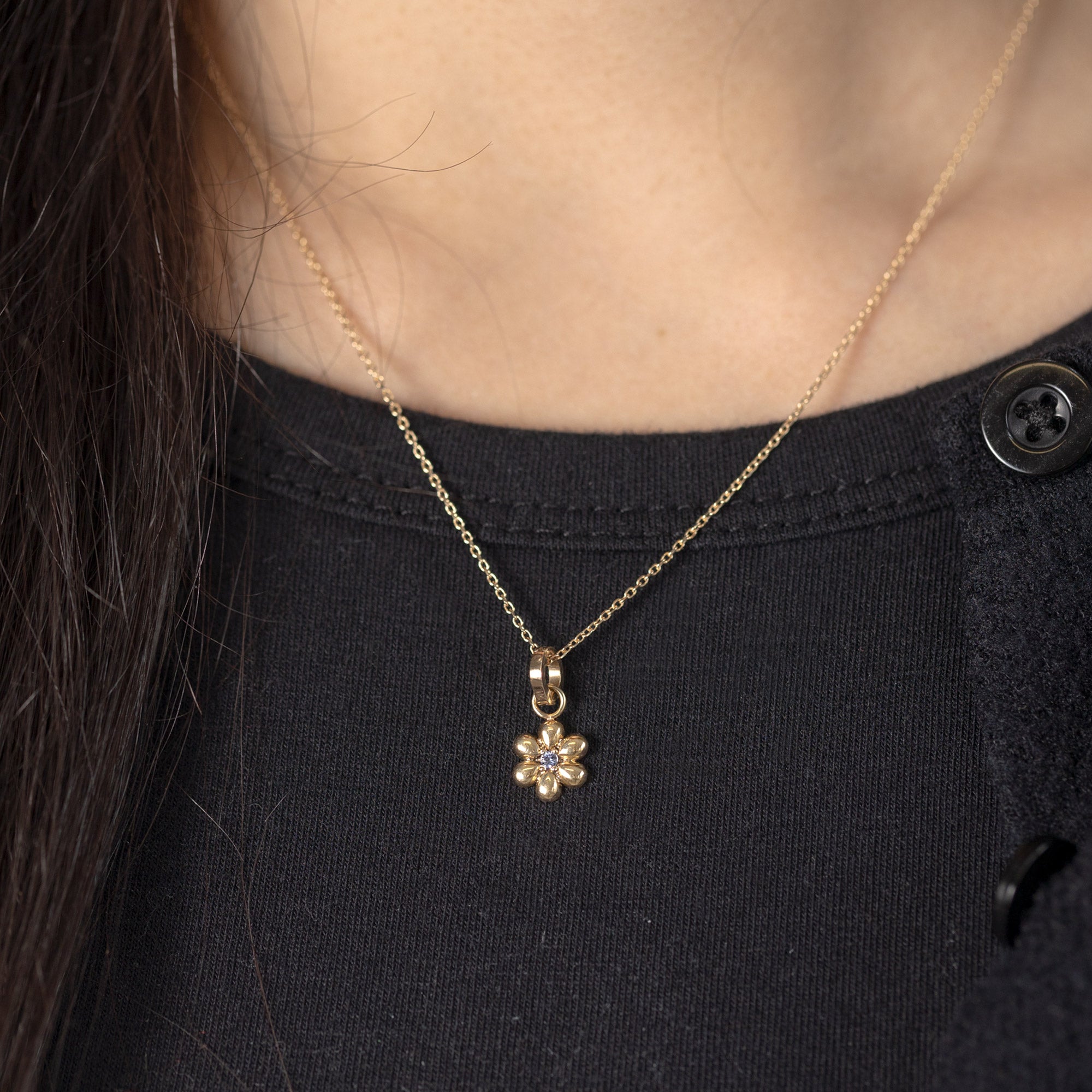 The Flower Power Charm | 10K Yellow Gold