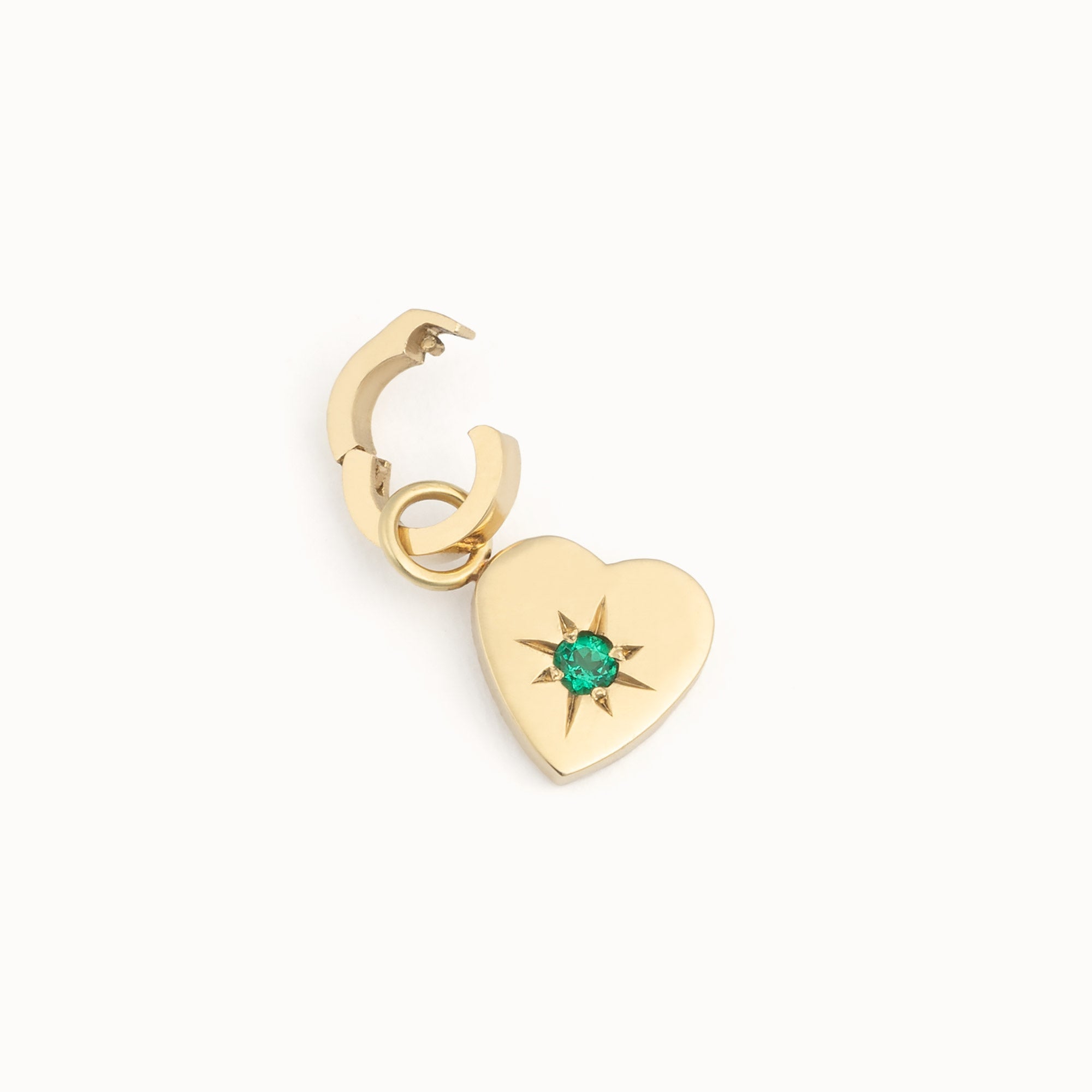 The Heart Charm | 10K Yellow Gold