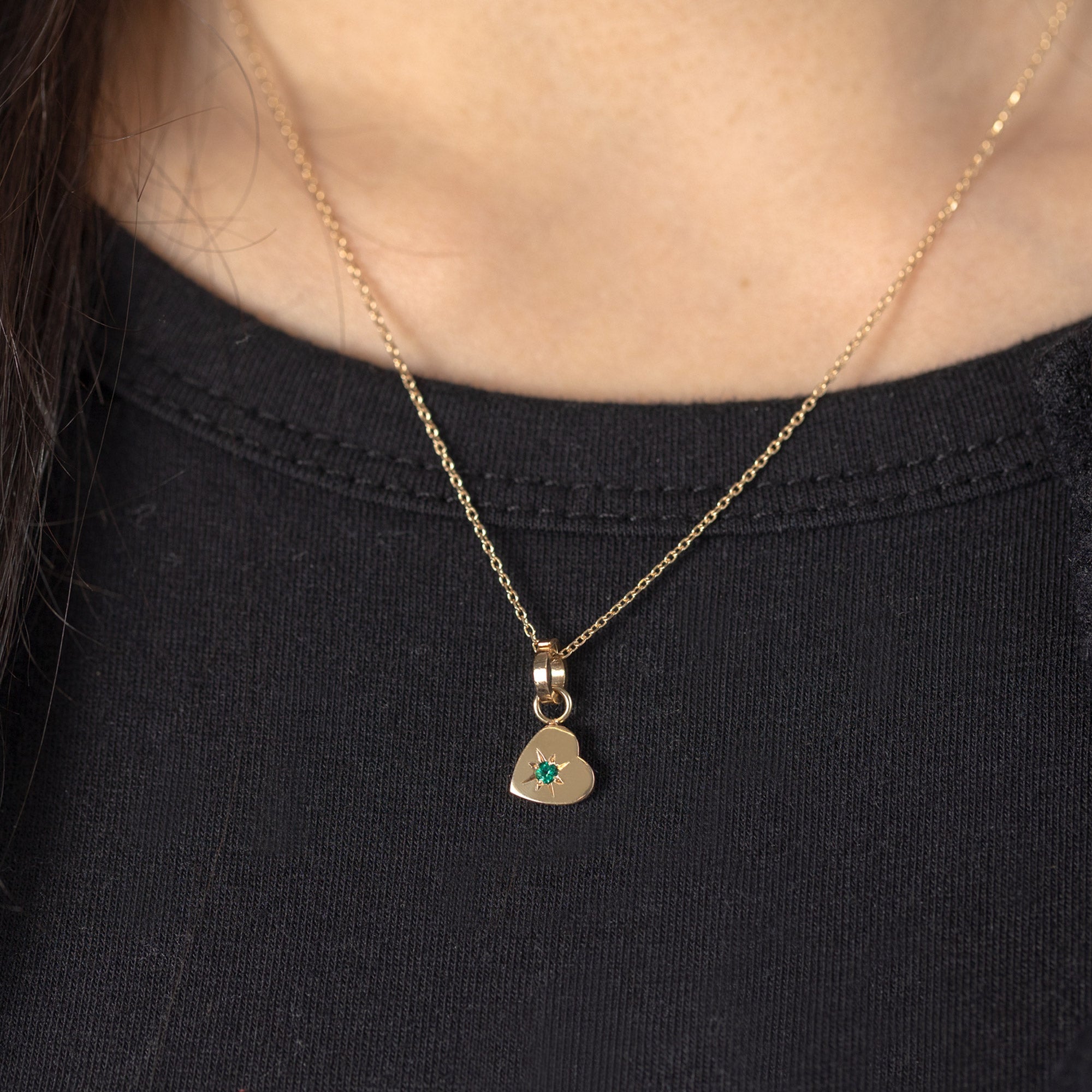 The Heart Charm | 10K Yellow Gold