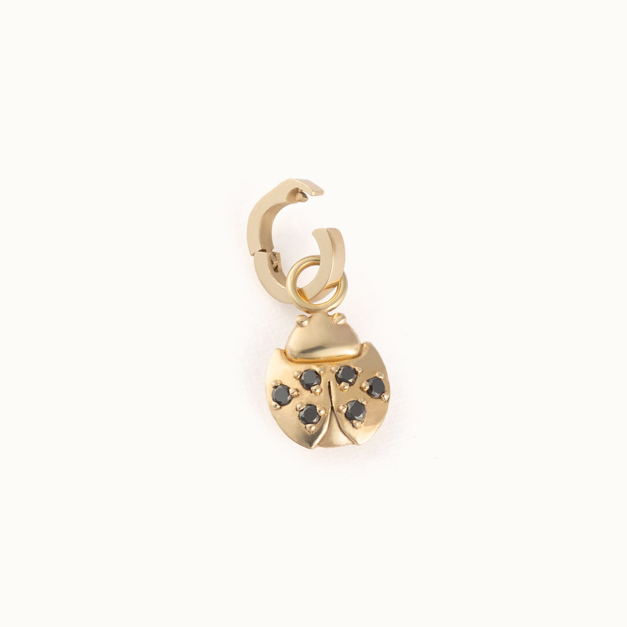 The Ladybug Charm | 10K Yellow Gold