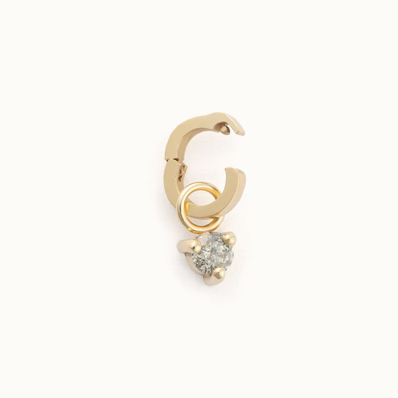 The Diamond Birthstone Charm | 10K Yellow Gold