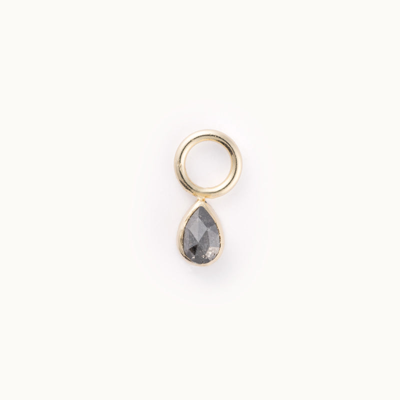 Bezel Charm | 14K Yellow Gold