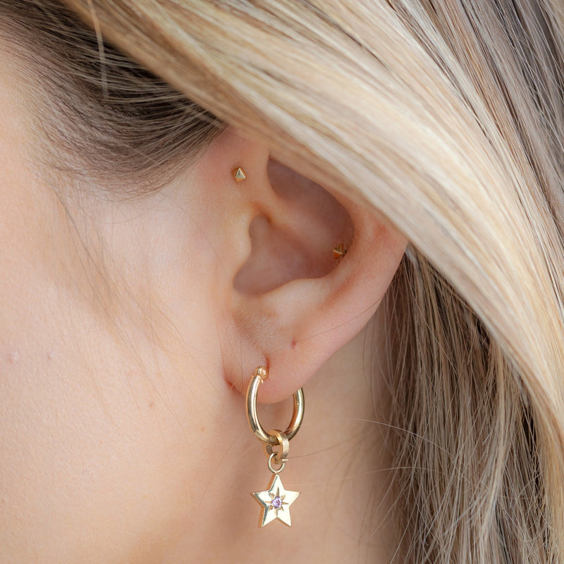 buy:the-charm-hoop-earrings-14k-yellow-gold,the-star-charm-10k-yellow-gold