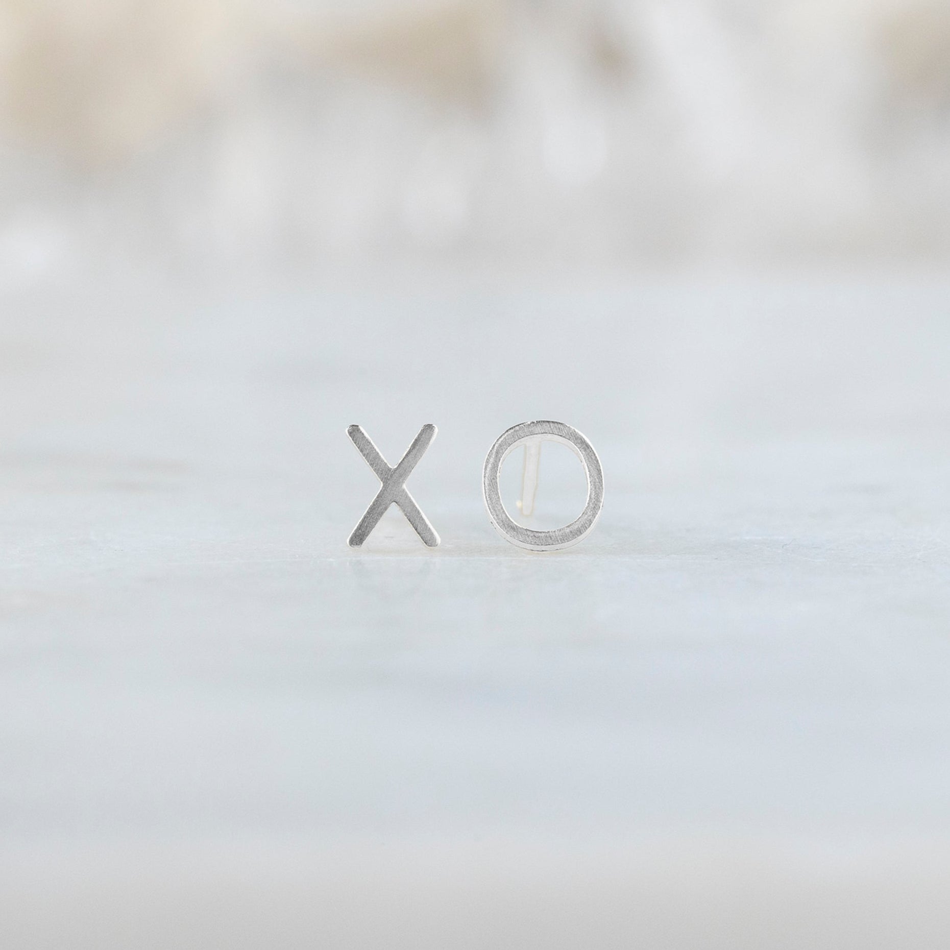 The XO' Stud Earrings | Sterling Silver