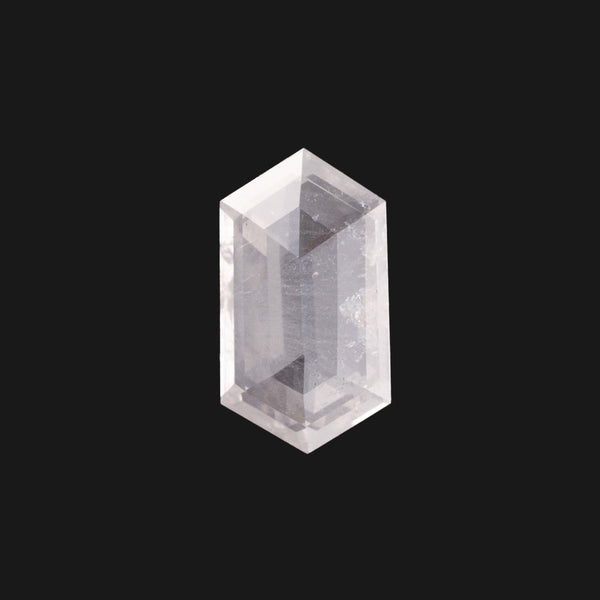 Icy White Diamond (Hexagons)