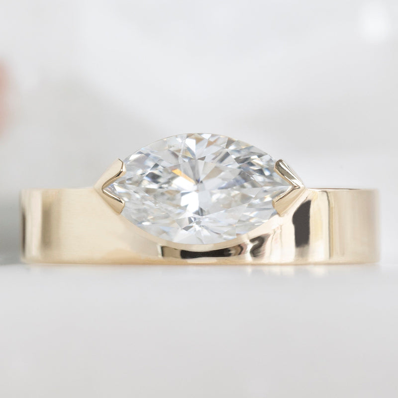 Design Your Own Custom | White Diamond Engagement Ring