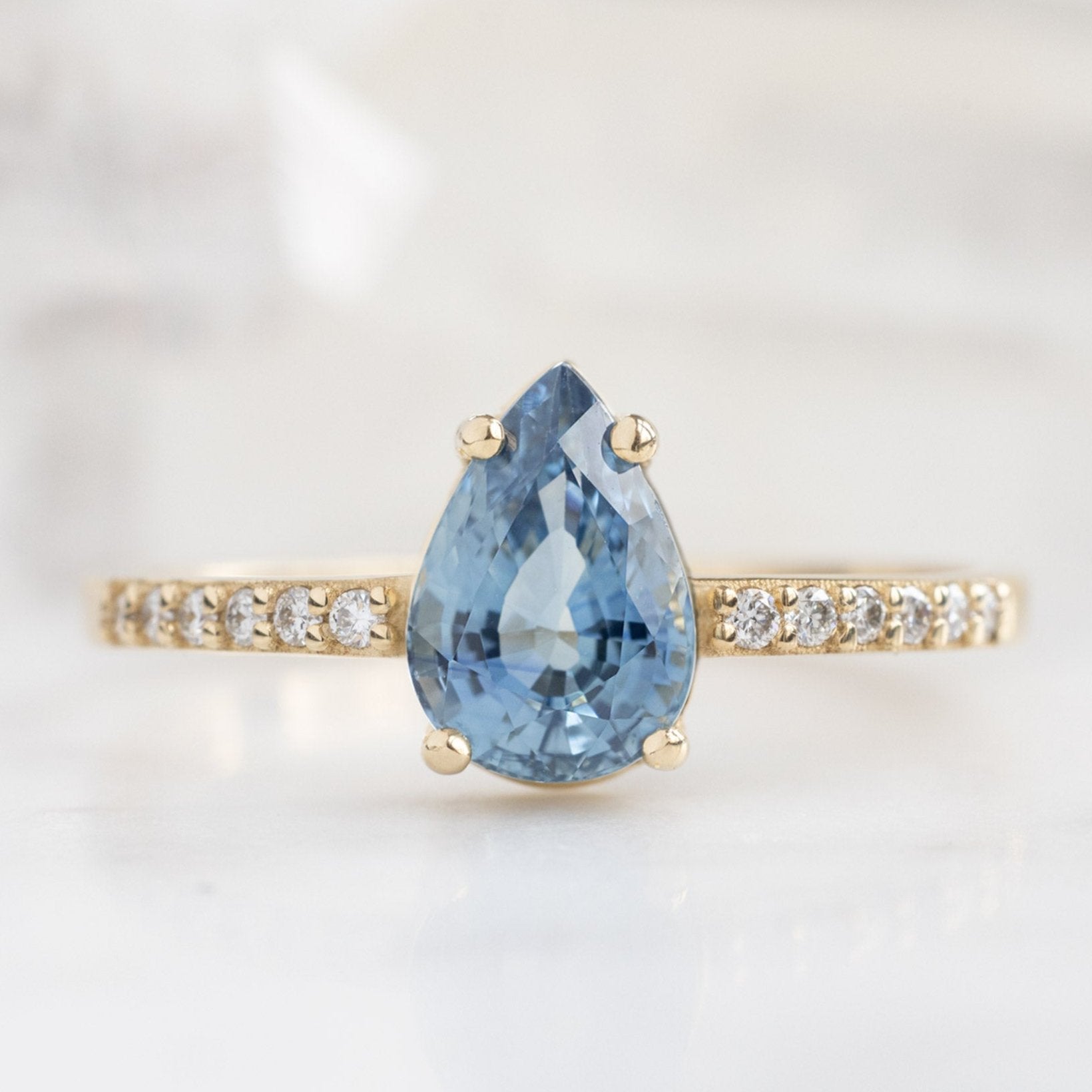 Design Your Own Custom | Blue Sapphire Engagement Ring