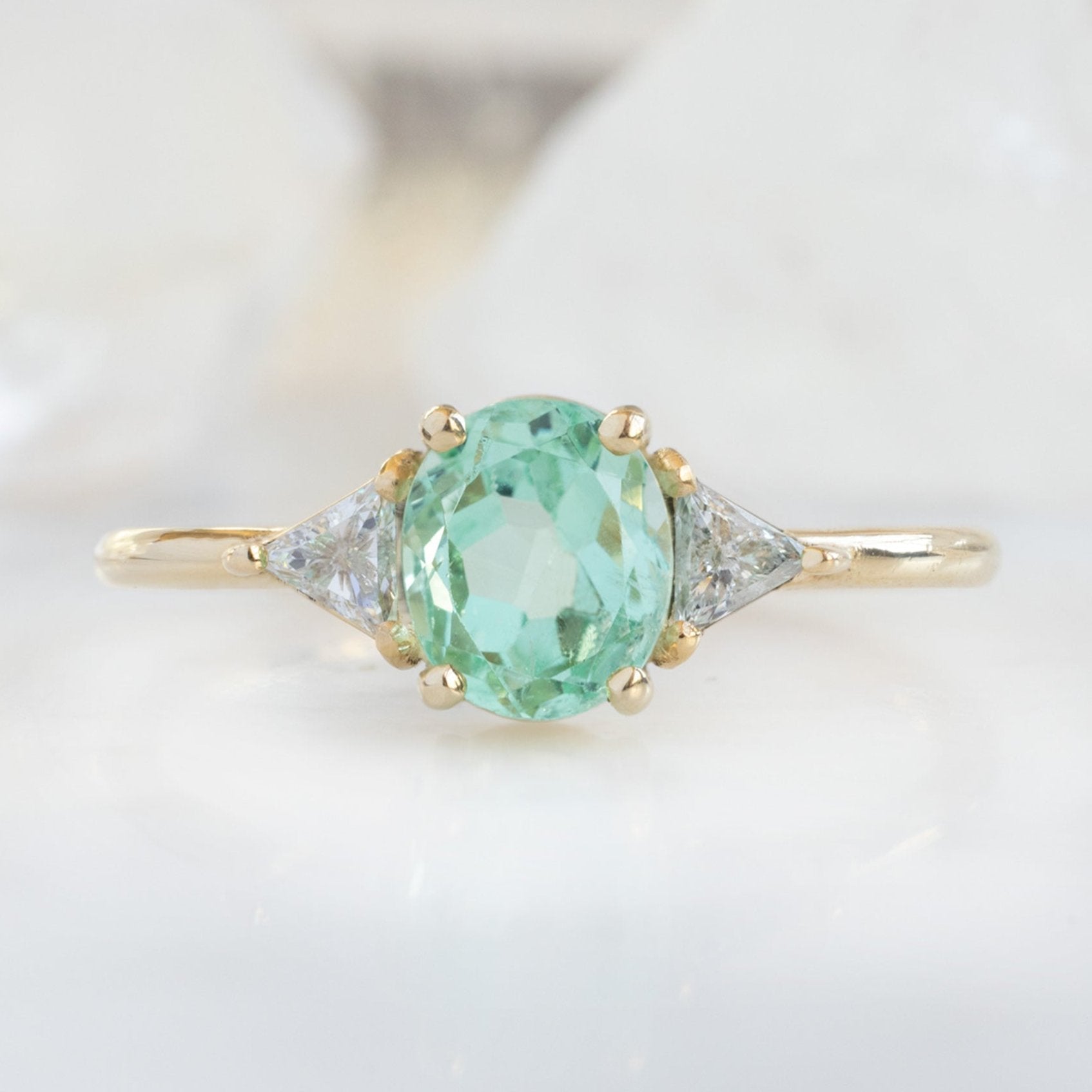 Design Your Own Custom | Emerald Engagement Ring