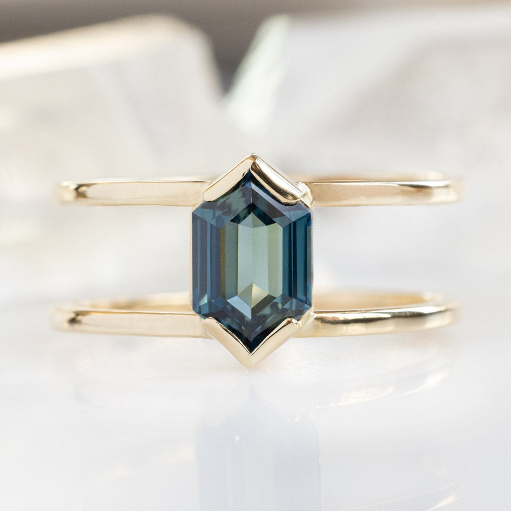 Design Your Own Custom | Blue Sapphire Engagement Ring