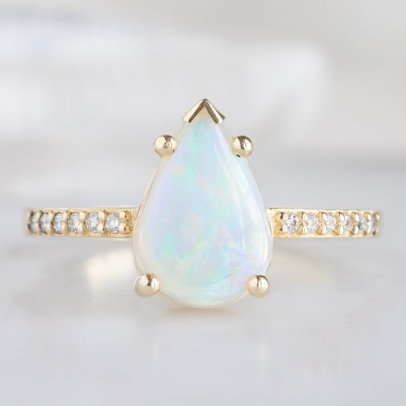 Design Your Own Custom | Australian Opal Engagement Ring