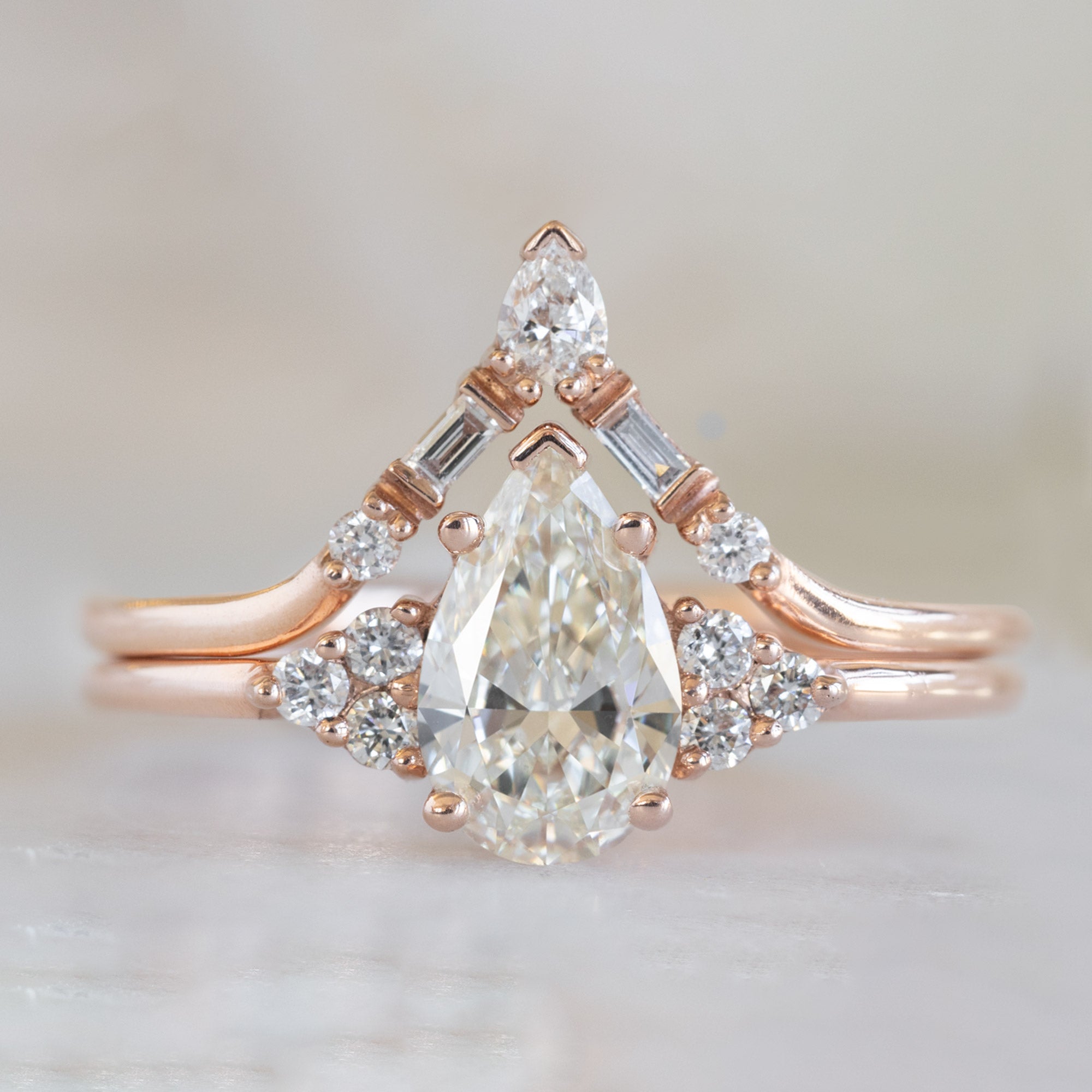 buy:white-diamond-tiara-stacking-band-14k-or-18k-rose-gold,the-ivy-ring-with-a-pear-cut-white-diamond-1