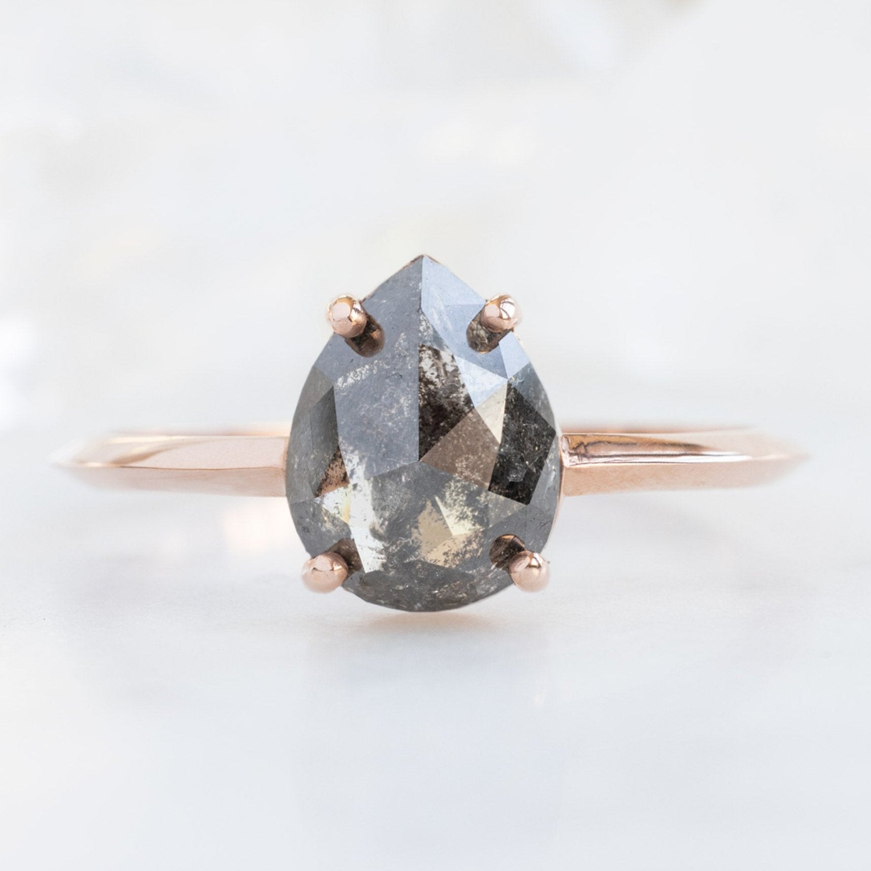 Design Your Own Custom | Black Diamond Engagement Ring