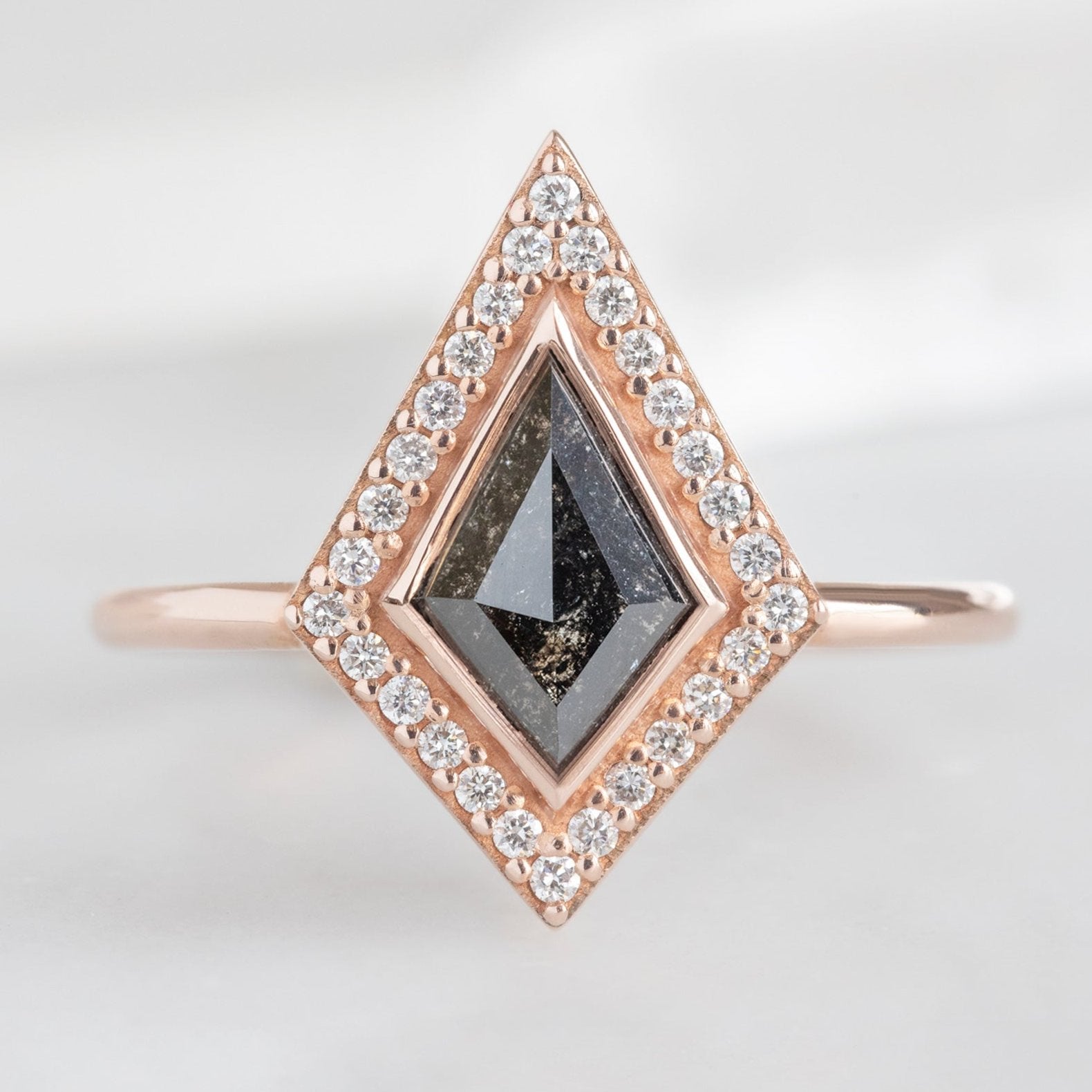 Design Your Own Custom | Black Diamond Engagement Ring