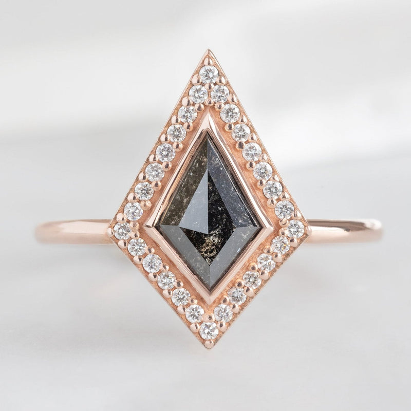 Design Your Own Custom | Black Diamond Engagement Ring