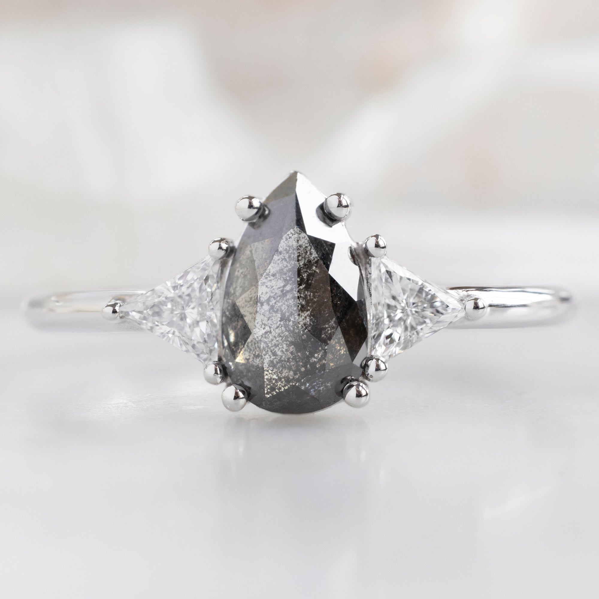 Design Your Own Custom | Black Diamond Engagement Ring