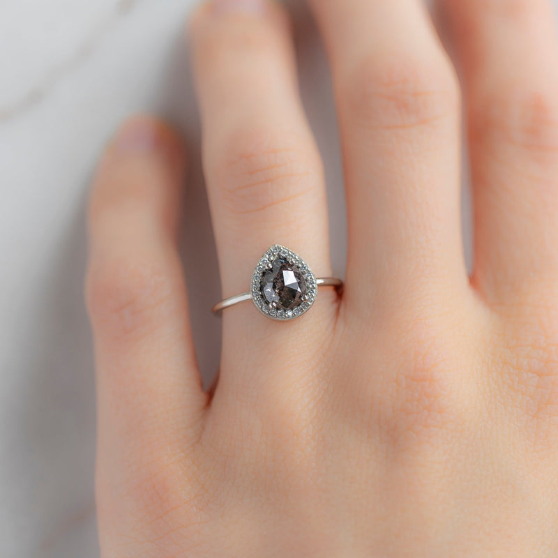 Design Your Own Custom | Black Diamond Engagement Ring