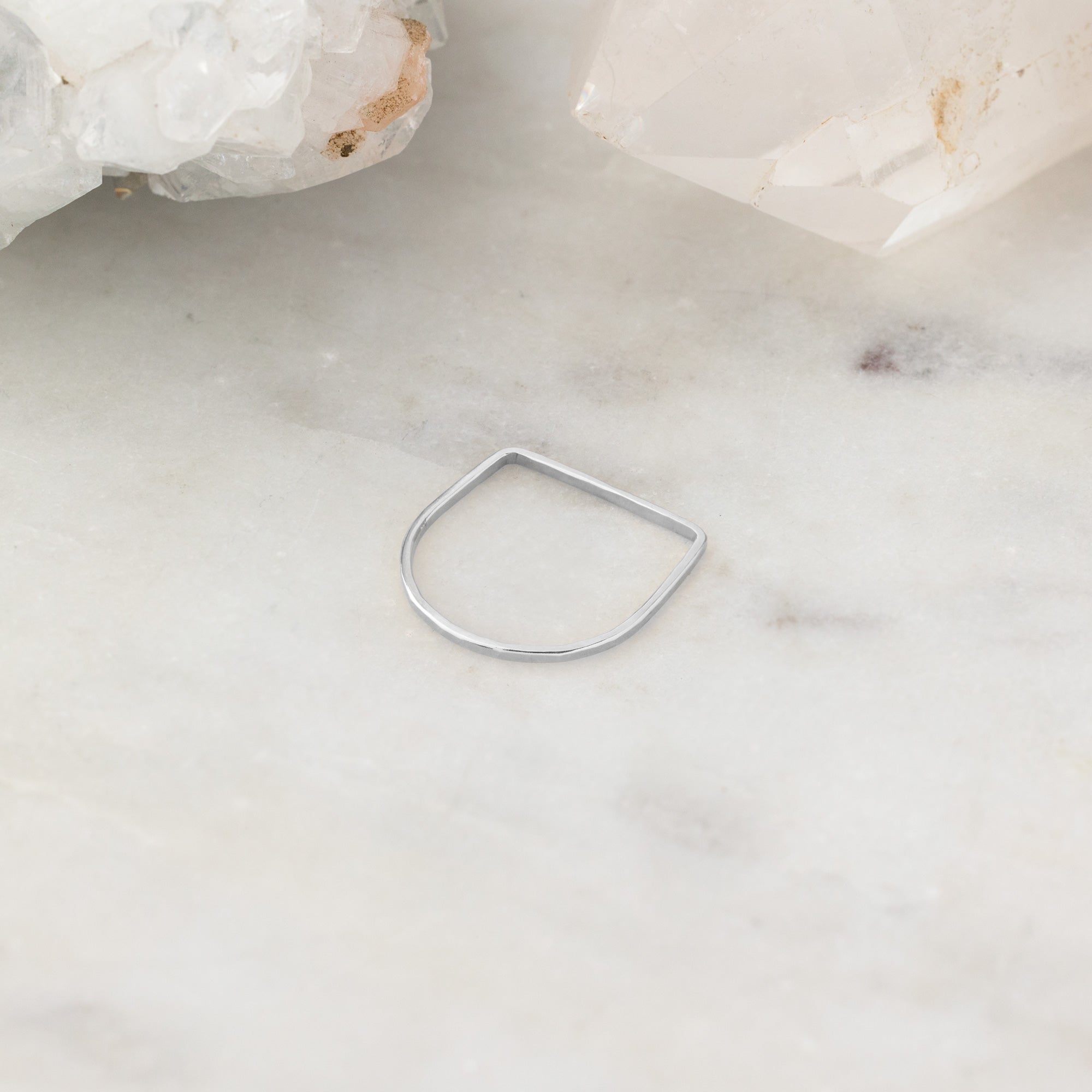 The Lune Stacking Ring | Sterling Silver