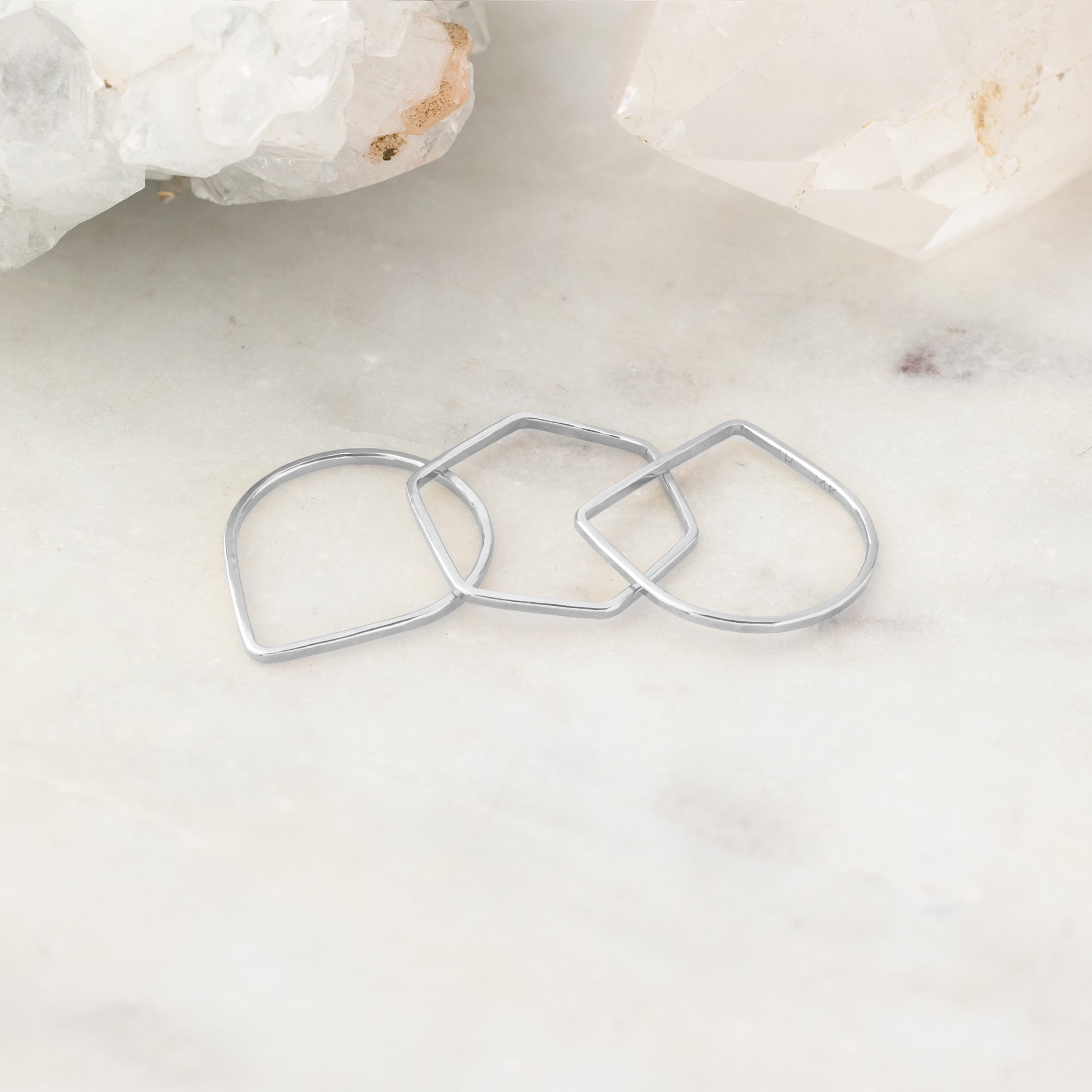 The Lune Stacking Ring | Sterling Silver