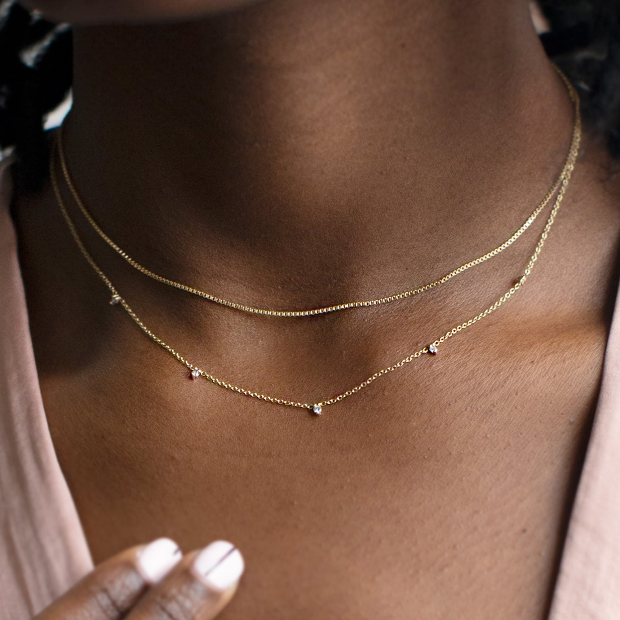 The Diamond Sunburst Necklace | 10K Yellow Gold