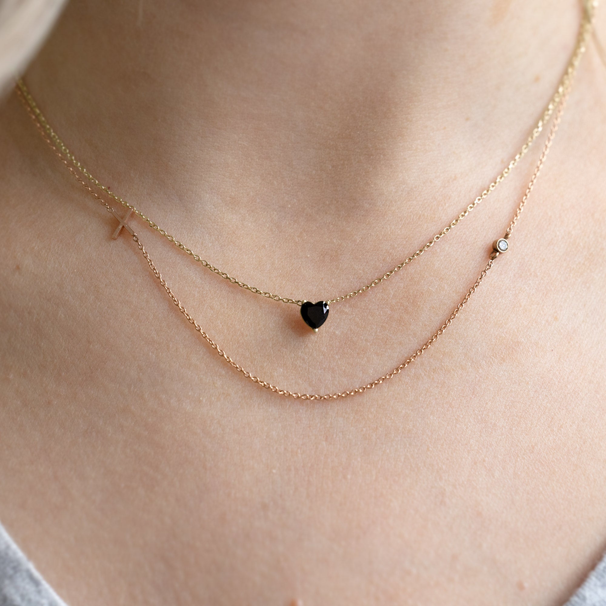 buy:the-xo-salt-and-pepper-diamond-necklace-14k-rose-gold,the-black-onyx-gemstone-heart-necklace-10k-yellow-gold