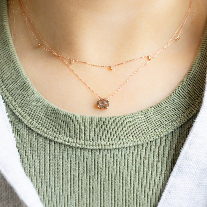 buy:the-diamond-sunburst-necklace-10k-rose-gold,the-tourmaline-in-quartz-necklace-10k-rose-gold