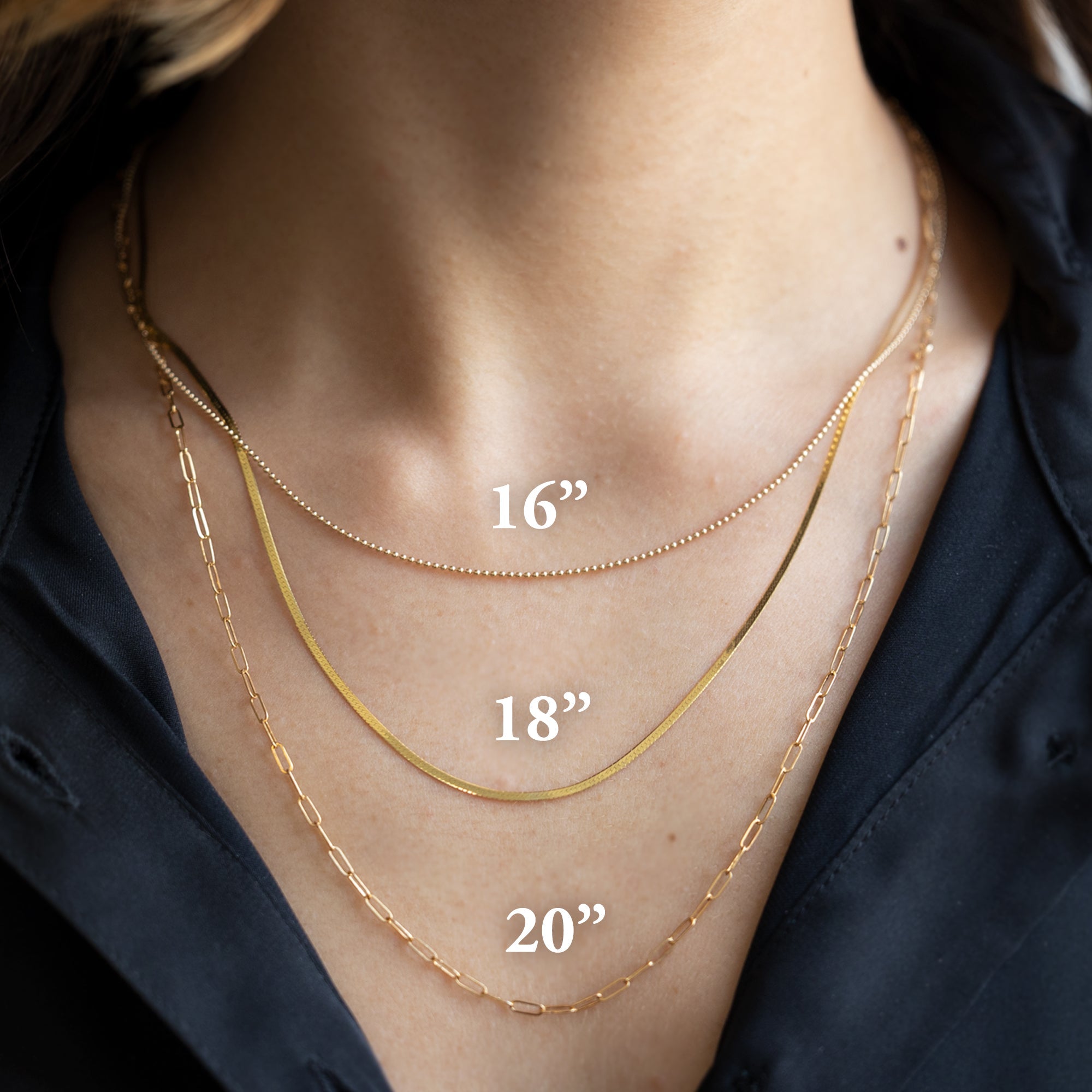 The Drawn Cable Link Chain Necklace | 14K Yellow Gold