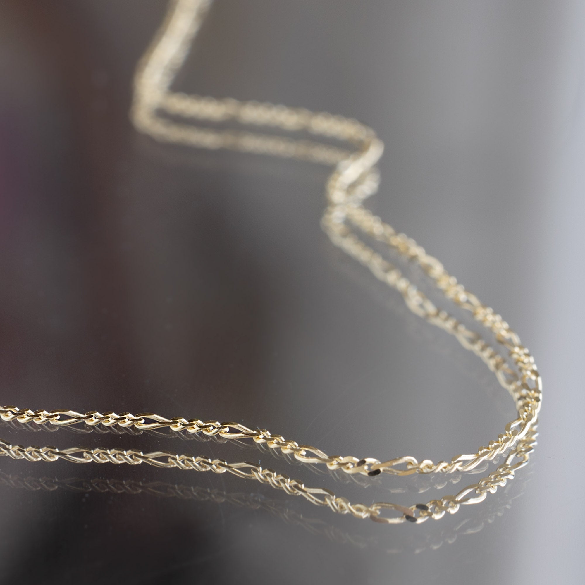 The Figaro Chain Necklace | 14K Yellow Gold