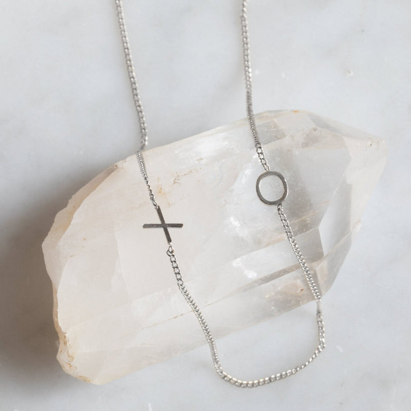 The XO' Necklace | Sterling Silver