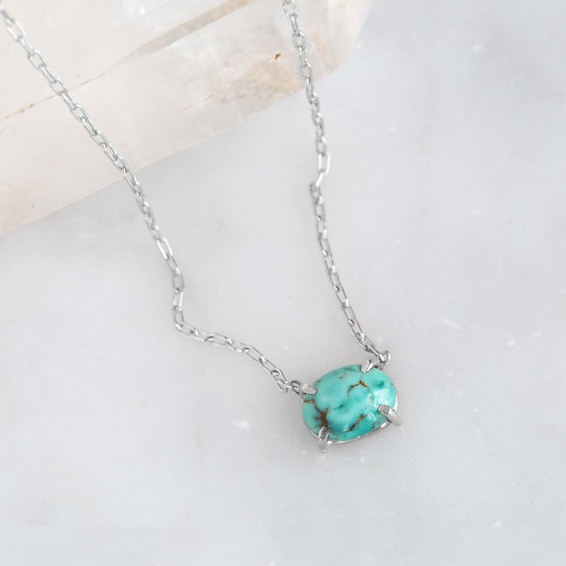 The Turquoise Necklace | Sterling Silver