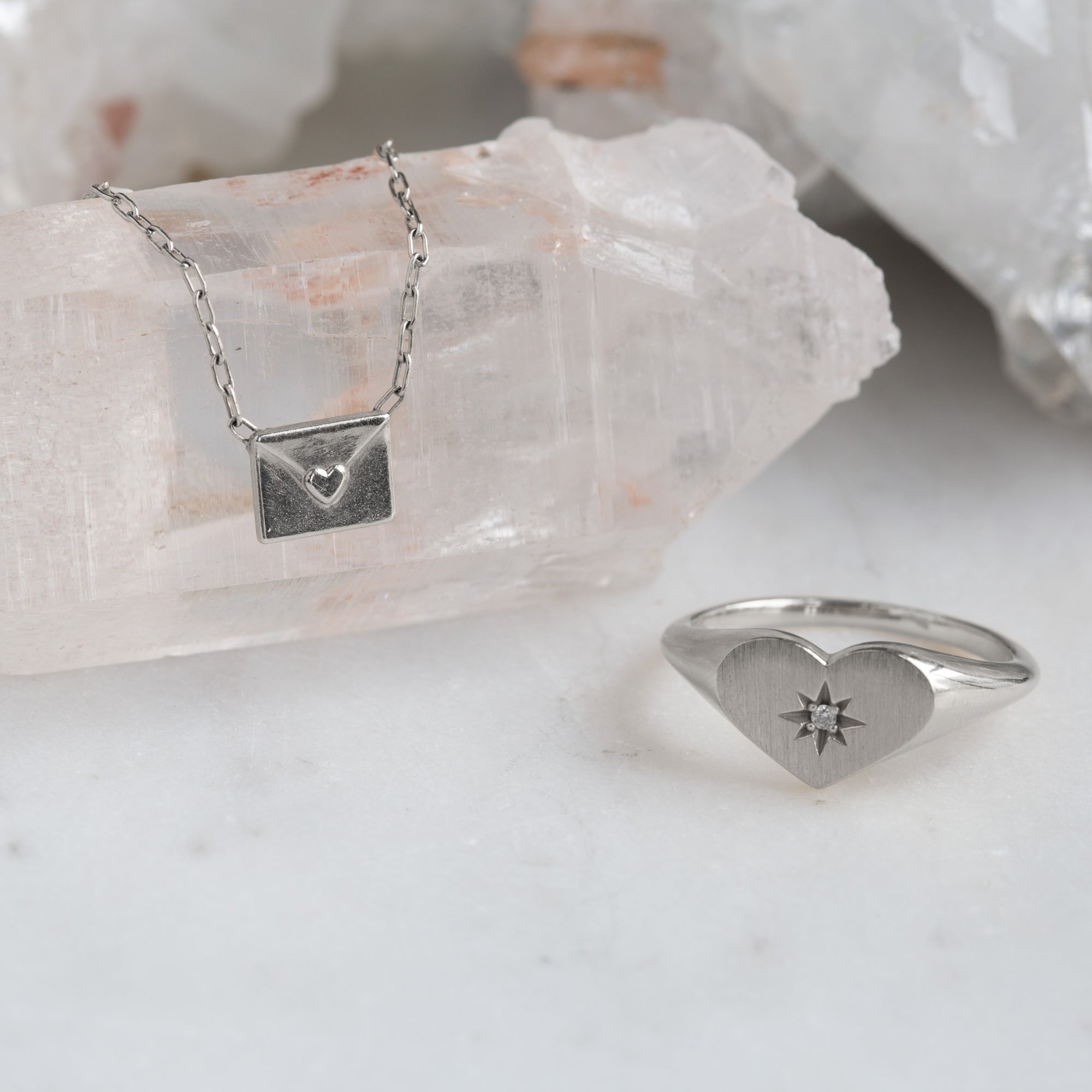 The Loveletter Necklace | Sterling Silver