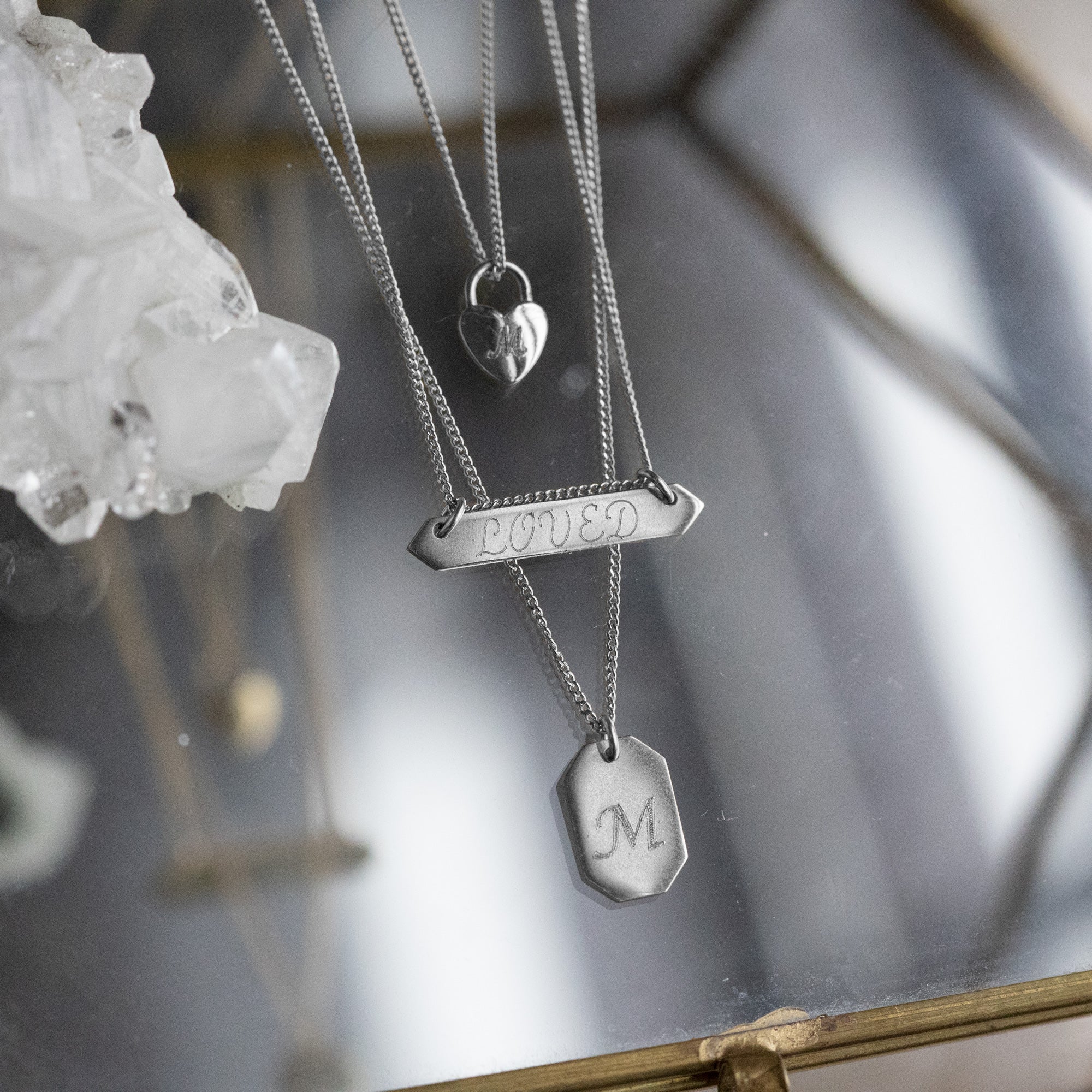 The Personalized Bar Necklace | Sterling Silver