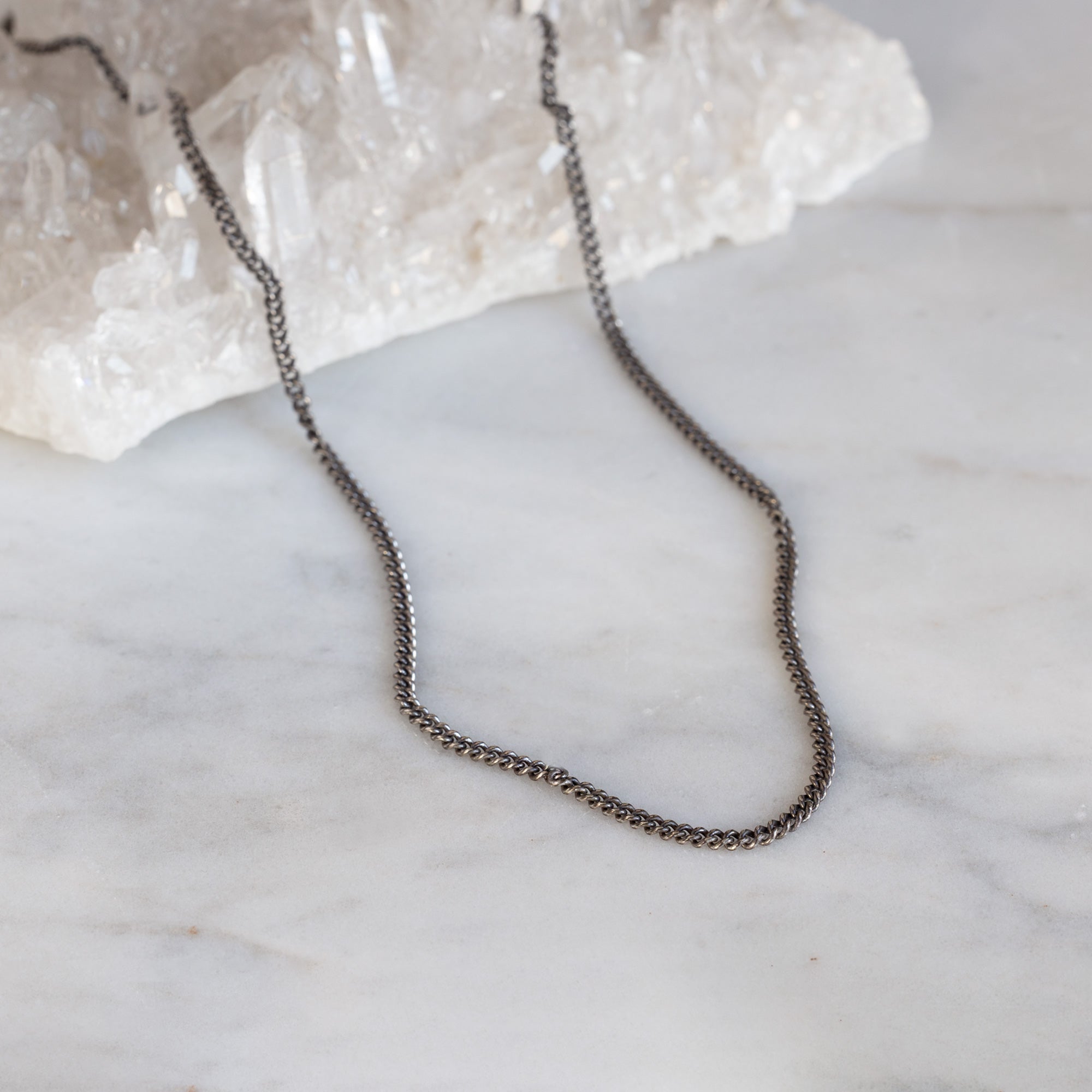 The Men's Curb Chain Necklace | Sterling Silver