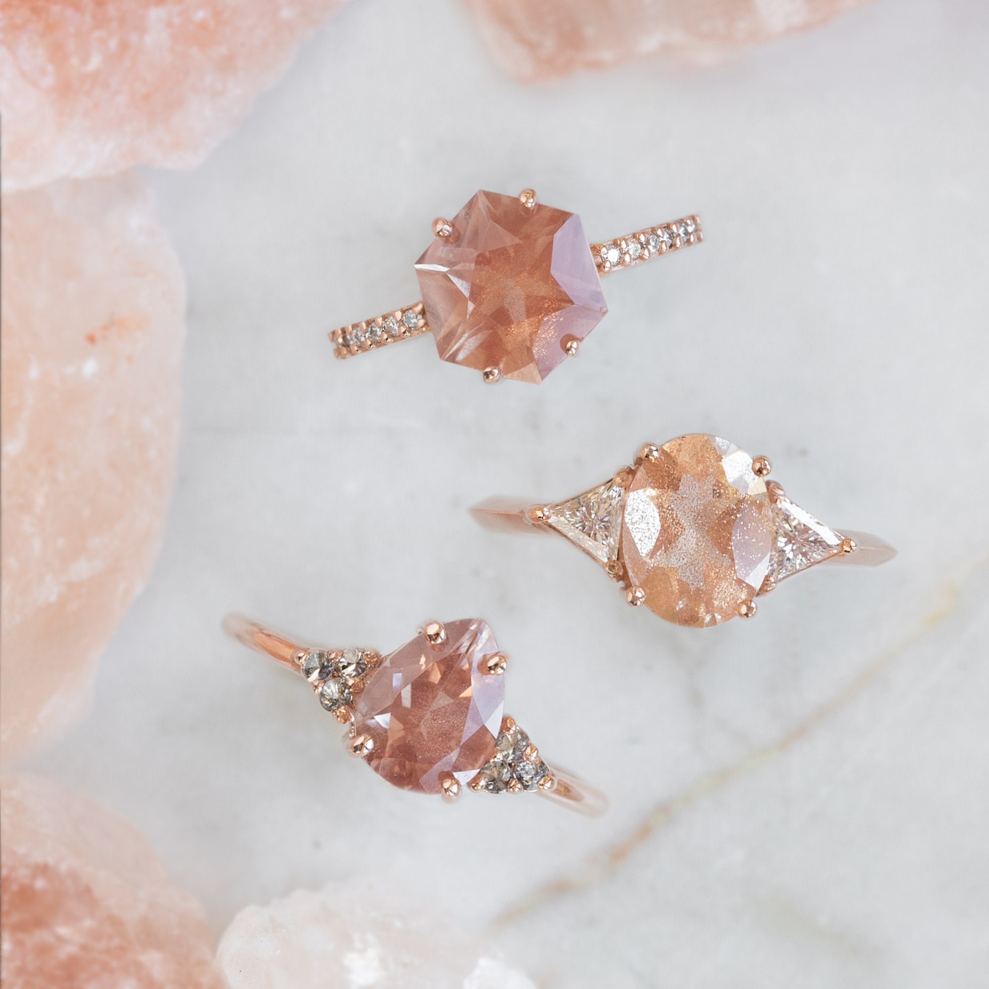 Design Your Own Custom | Sunstone Engagement Ring