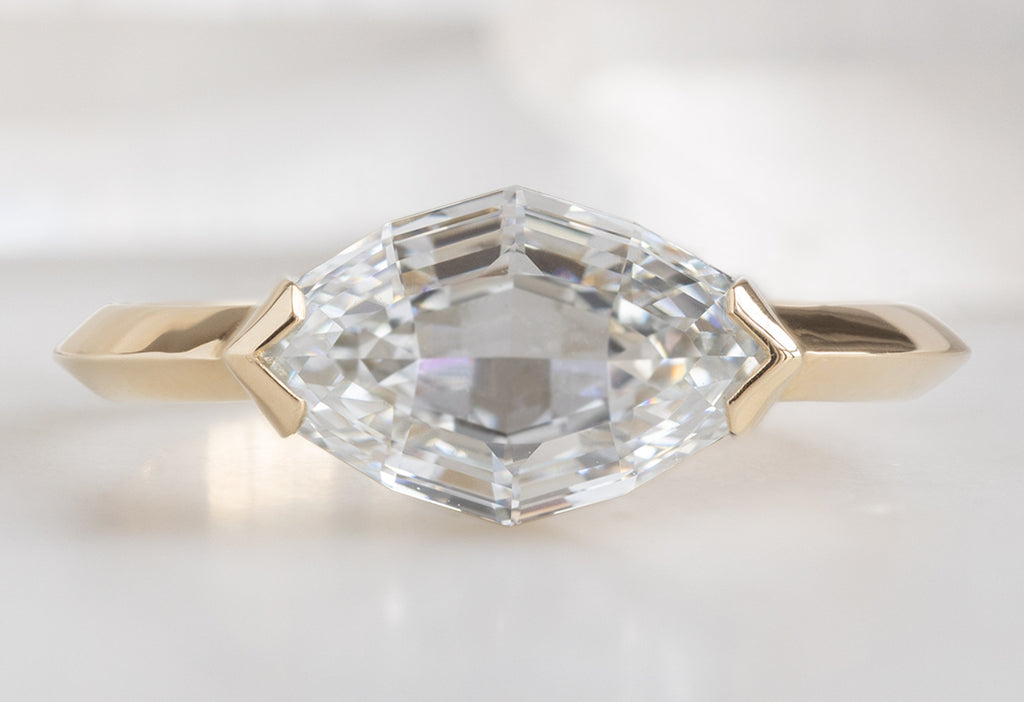 The Sage Ring with a 2.01ct Artisan-Cut Lab Grown Diamond